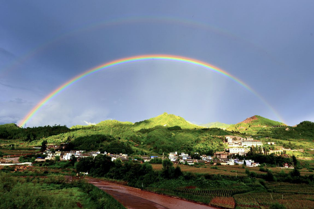 不经历风雨，怎能见彩虹