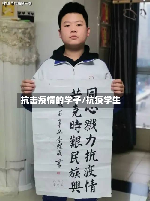 抗击疫情的学子/抗疫学生