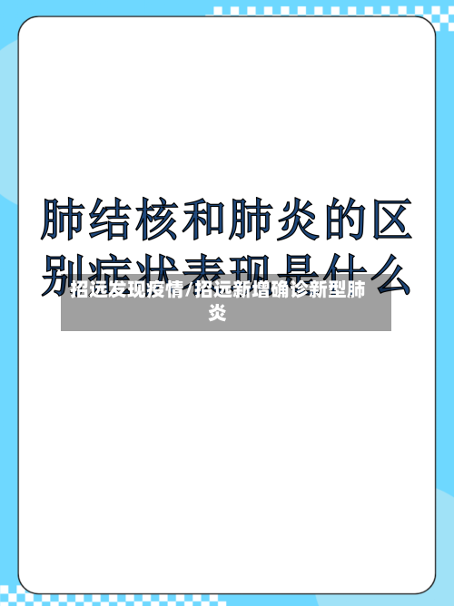 招远发现疫情/招远新增确诊新型肺炎