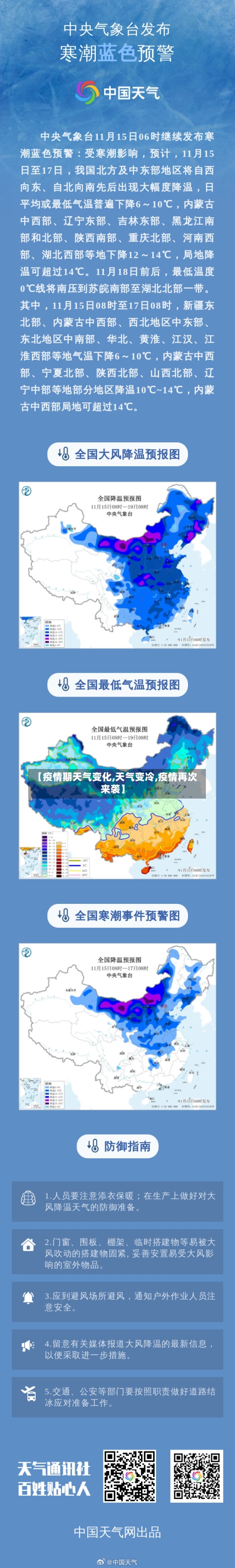 【疫情期天气变化,天气变冷,疫情再次来袭】-第3张图片
