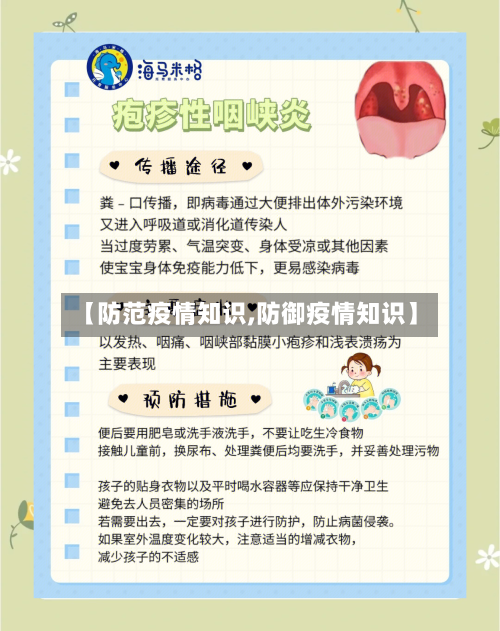 【防范疫情知识,防御疫情知识】