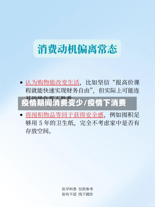 疫情期间消费变少/疫情下消费