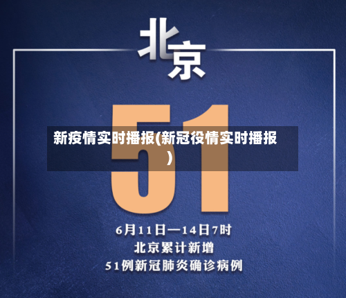新疫情实时播报(新冠役情实时播报)