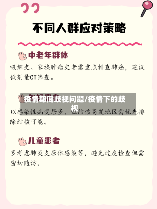 疫情期间歧视问题/疫情下的歧视