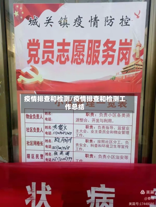 疫情排查和检测/疫情排查和检测工作总结-第3张图片
