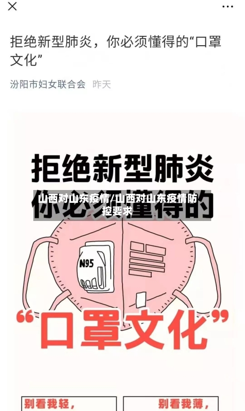 山西对山东疫情/山西对山东疫情防控要求-第2张图片