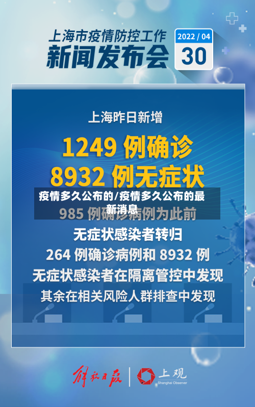 疫情多久公布的/疫情多久公布的最新消息