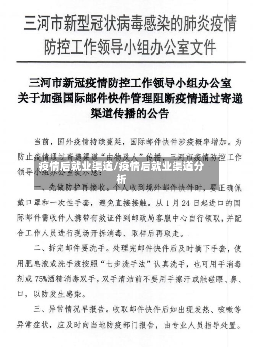 疫情后就业渠道/疫情后就业渠道分析