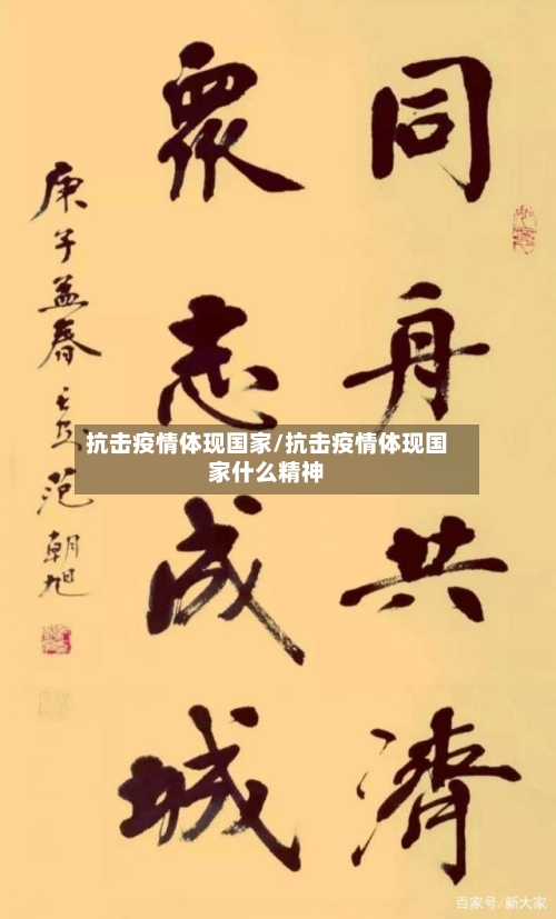 抗击疫情体现国家/抗击疫情体现国家什么精神-第3张图片