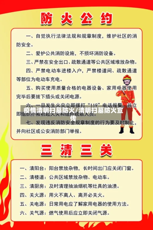 疫情清明扫墓防火/清明扫墓防火宣传
