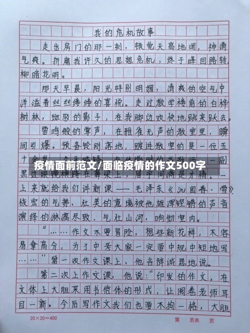 疫情面前范文/面临疫情的作文500字-第2张图片