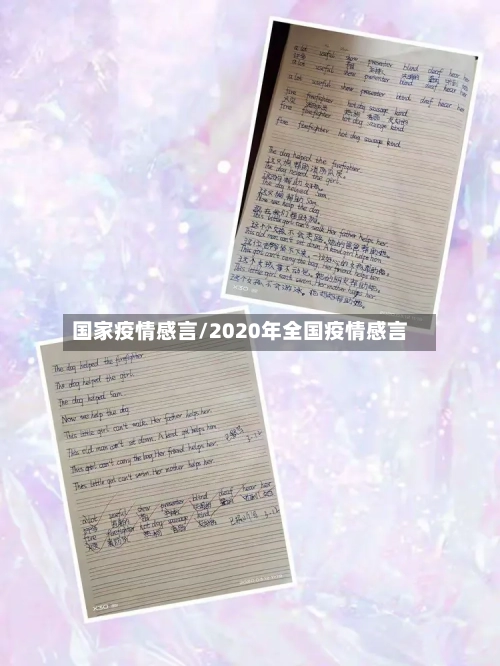 国家疫情感言/2020年全国疫情感言-第2张图片