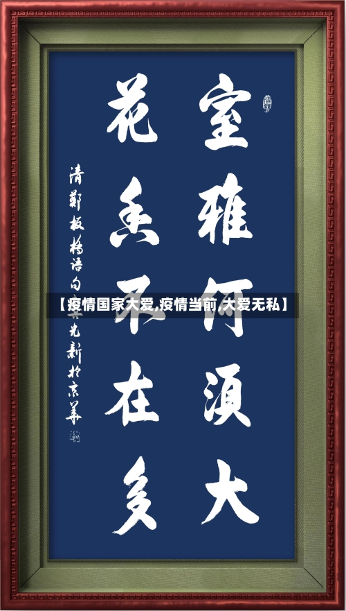 【疫情国家大爱,疫情当前,大爱无私】-第2张图片
