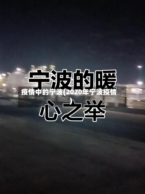 疫情中的宁波(2020年宁波疫情)-第2张图片