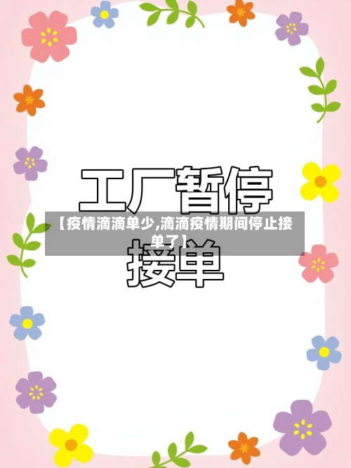 【疫情滴滴单少,滴滴疫情期间停止接单了】-第2张图片