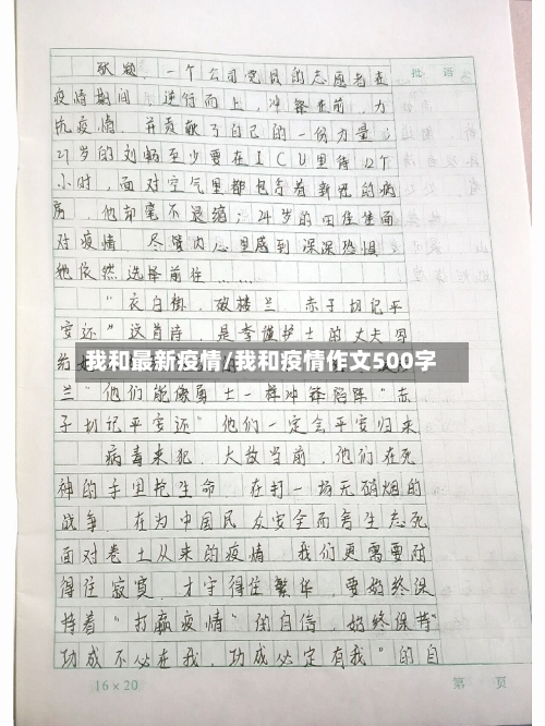 我和最新疫情/我和疫情作文500字-第3张图片