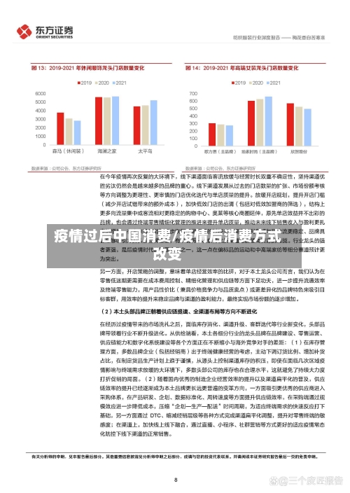 疫情过后中国消费/疫情后消费方式改变
