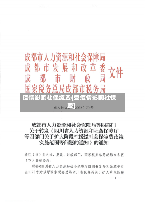 疫情影响社保缴费(受疫情影响社保费)-第2张图片