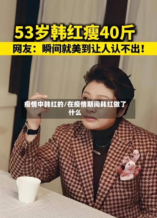 疫情中韩红的/在疫情期间韩红做了什么-第2张图片