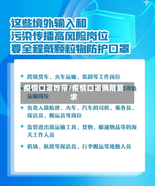 疫情口罩咋带/疫情口罩佩戴要求-第2张图片