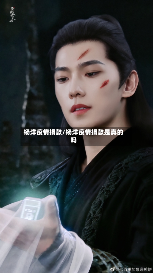 杨洋疫情捐款/杨洋疫情捐款是真的吗-第2张图片