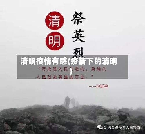 清明疫情有感(疫情下的清明)-第3张图片