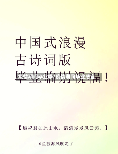 疫情期间毕业季/疫情期间毕业感言-第3张图片