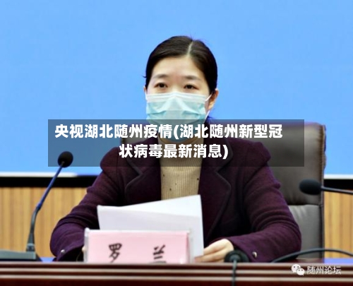 央视湖北随州疫情(湖北随州新型冠状病毒最新消息)