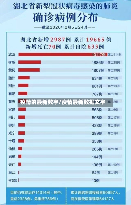 疫情的最新数字/疫情最新数据文字