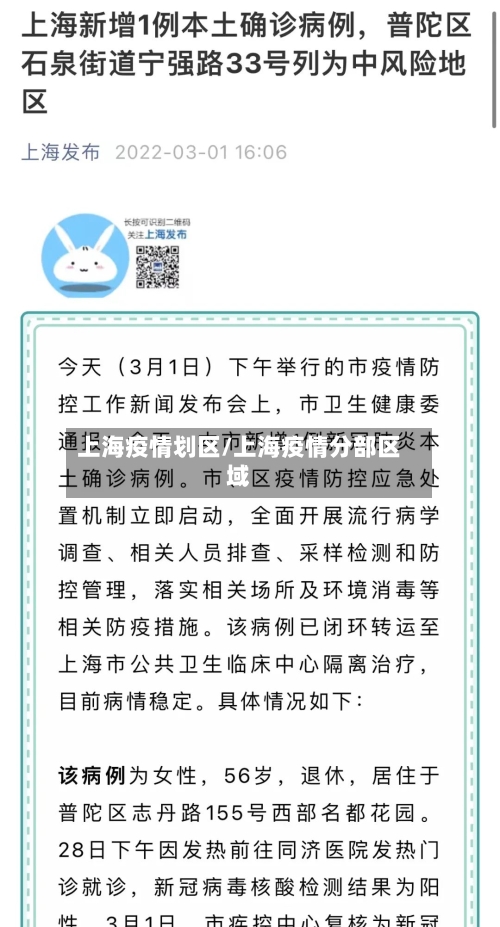 上海疫情划区/上海疫情分部区域