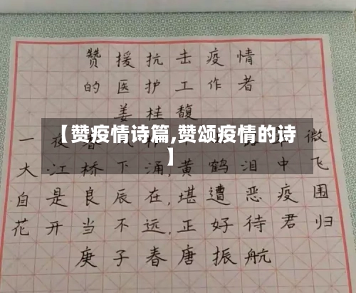 【赞疫情诗篇,赞颂疫情的诗】-第2张图片
