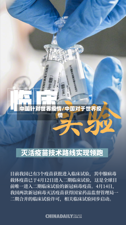 中国针对世界疫情/中国对于世界疫情