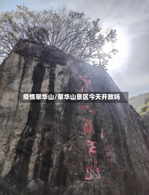 疫情翠华山/翠华山景区今天开放吗-第2张图片