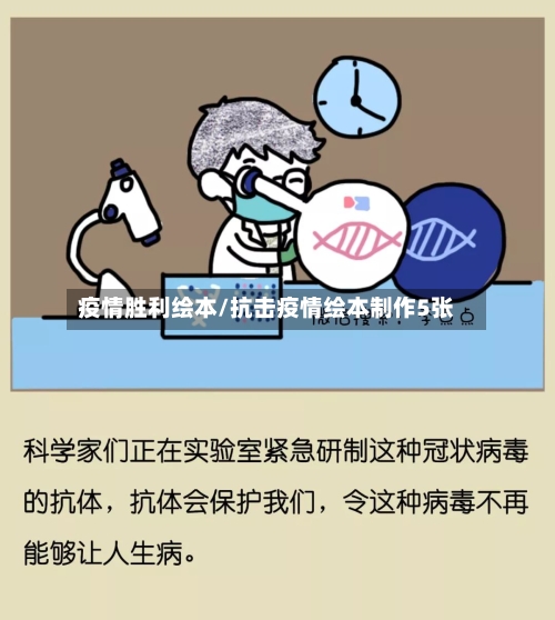 疫情胜利绘本/抗击疫情绘本制作5张