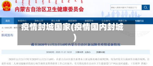 疫情封城国家(疫情国内封城)-第2张图片