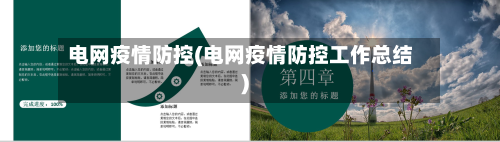 电网疫情防控(电网疫情防控工作总结)